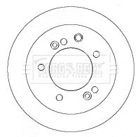 BORG & BECK Piduriketas BBD4431